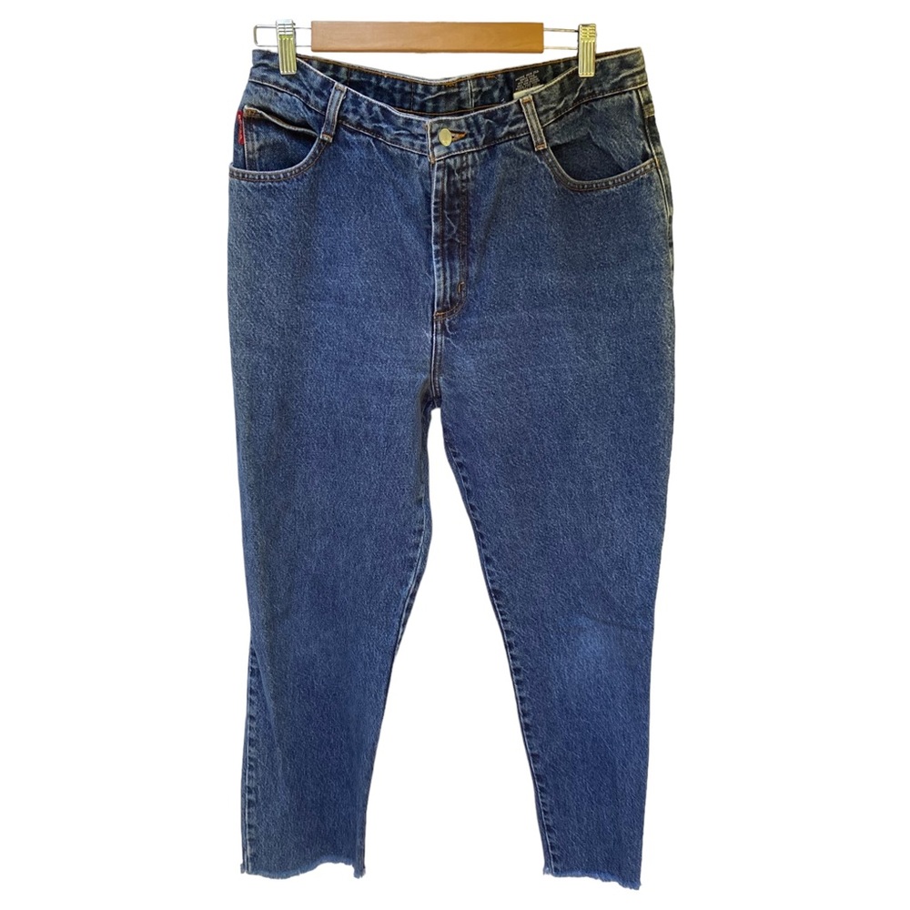 Vintage Bongo High Rise Mom Jeans Size 15 L Inseam 28 Waist 34